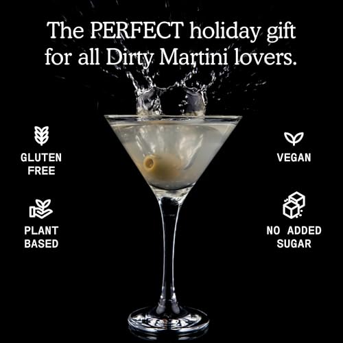 Image of SAYSO: On-the-Go Dirty Martini Kit | Infuses with Cold Water & Spirits for a Premium Craft Cocktail or Mocktail | for Dirty Martini Lovers