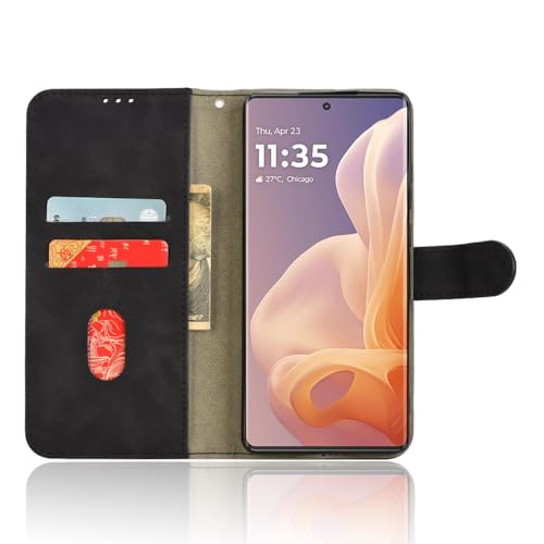 WBWONE Leather Folio Case for Motorola Moto G85 5G - Image 4