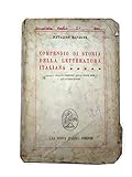  COMPENDIO DI STORIA DELLA LETTERATURA ITALIANA - VOLUME 1: DALLA ORIGINI ALLA FINE DEL QUATTROCENTO DI NATALINO SAPEGNO 1959
