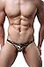 jjsox Thong Jet Underwear Mens Sexy 3D Style Underpant Night wear JJ40 (XL, Gold)