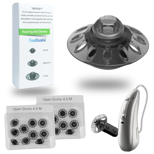20pcs Phonak Open Hearing Aid Domes Medium Size (0.35...
