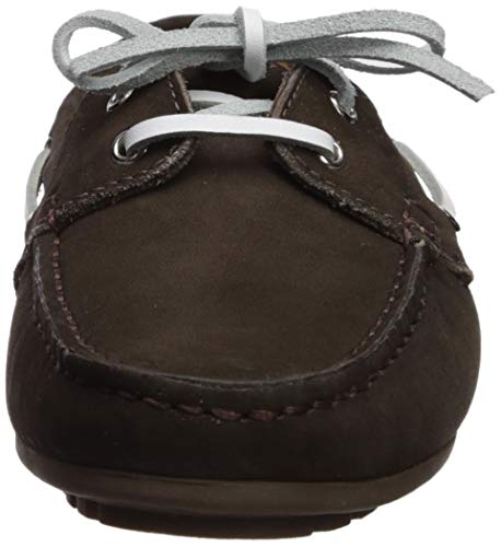 Image of Driver Club USA Women's Womens Genuine Leather Made in Brazil Daytona Beach Boat Shoe