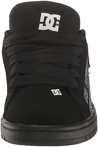 DC Boy's Court Graffik Youth Low Top Skate Shoe, Pixel, 4 Big Kid | Image 1