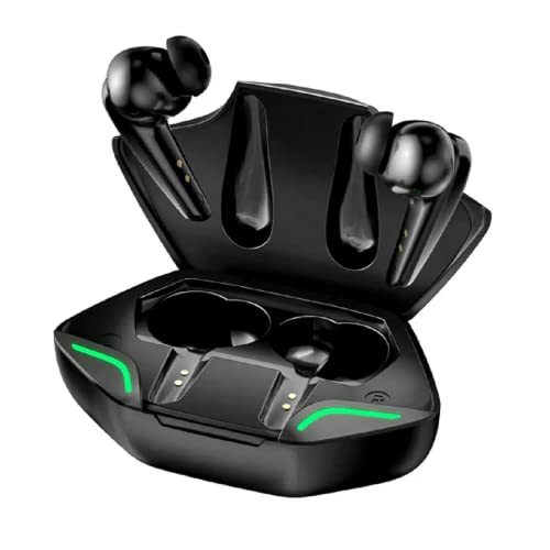 MOONBASS Bluetooth Gaming True Wireless Earbuds with Noise Cancellation and Low Latency Bluetooth Version 5.0