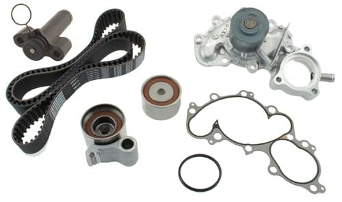 AISIN GENUINE TKT-025 Engine Timing Belt Kit with Water Pump - Compatible with Select Toyota 4Runner T100 Tacoma Tundra