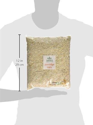 Morrisons Savers 1kg Porridge Oats - Healthy Breakfast Choice - Image 3