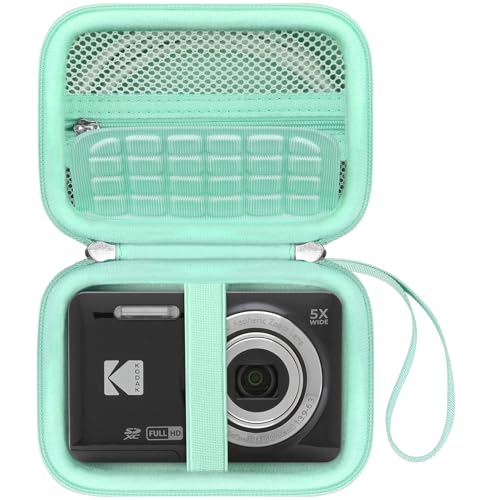 Étui rigide Kodak Pixpro FZ55 housse de protection pour caméra de vlogging FZ45 avec poche câble