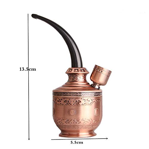 WJMT Tragbare Haken Set Mini Schlauchhukas Combo Kit Set Kleines Shisha Set Eine Hand, die als Geschenk für Freund… – Bild 4