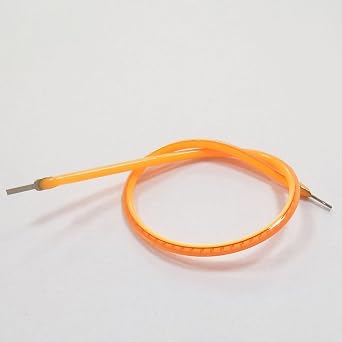 LED Filament Wire 5PCS COB LED Flexible Filament DC3V 60/80/130/300mm LED Filament Edison Bulb LED Bead Diodes Light Accessories,Cool White 6500K,80mm