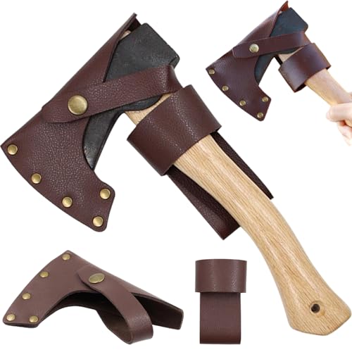 Axe Sheath, Hatchet Sheath, Hangable Cold Steel Hatchet with Waist Buckle, Protective Gardening for Lumberjack Essentials