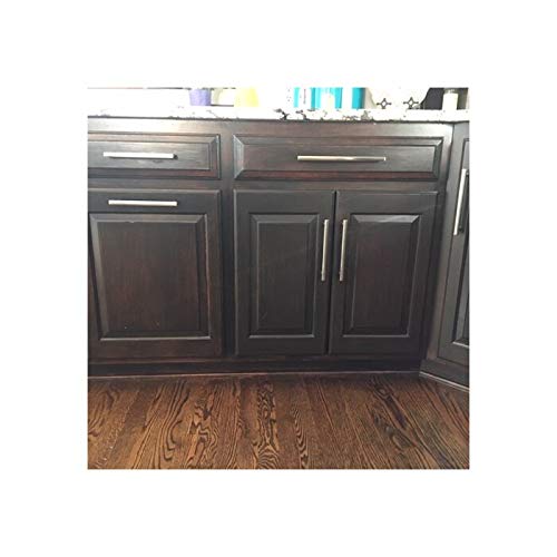 Top_Knobs Hillmont Pull Color Honey Bronze 8 13/16" Length Lynwood Coll Modern Minimal Bar Handle Kitchen Bath Cabinet Hardware Dresser Bathroom Metal Handle Interior Home #TOP2