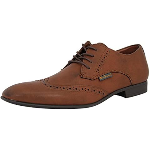 Ben Sherman Black Leather Dress Shoes Cover