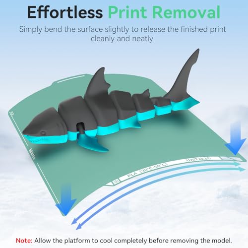 UniTak3D X2D/A1/P2S Cold Build Plate 257 * 257mm Druckplatte Beidseitig Glossy+Matte Niedertemperaturdruck Kaltbauplatte,Druckbett Compatible with Bambu Lab X2D/P2S/A1/P1S/P1P/X1C/X1/X1E 3D Drucker
