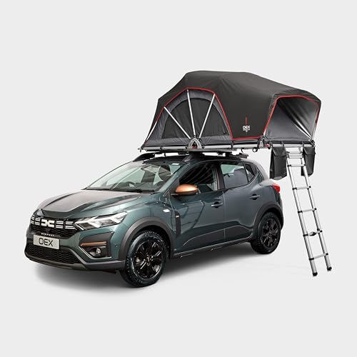 OEX Vertex Lite 130 Roof Tent, 2 Man, Grey - Image 3