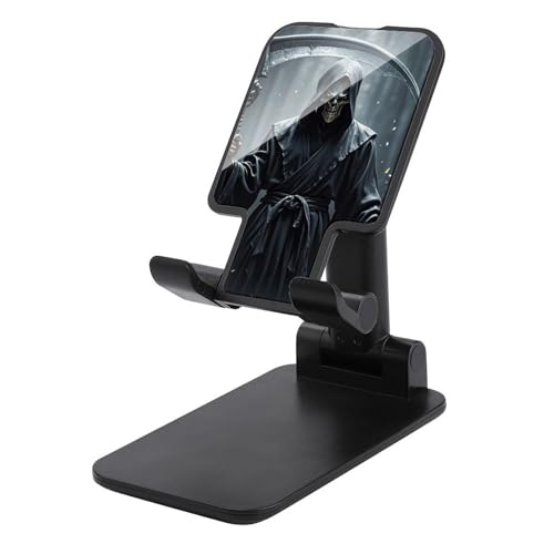 Support de téléphone portable pliable et réglable en hauteur Grim Reaper Noir