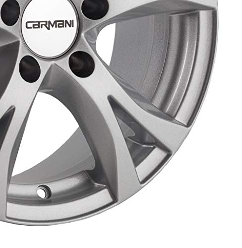 CARMANI 09 Compete kristall silber 8x18 ET35 5.00x120 Hub Bore 72.60 mm - Alu felgen