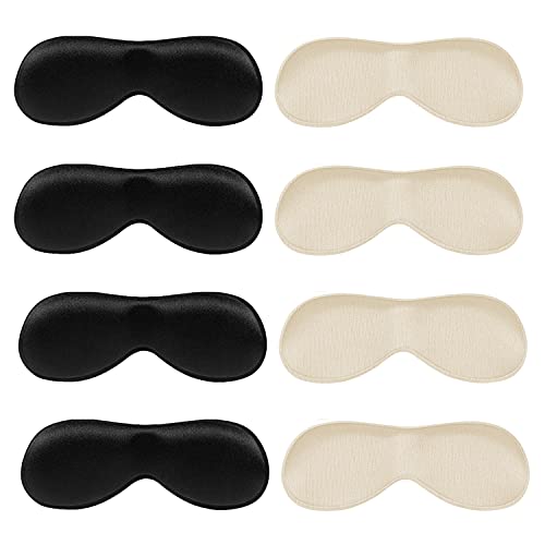 Fersenpolster Schuhe,4 Paar Fersenschutz für Schuhe Schwamm Fersenpolster Fußpflege Fersenkissen, Ferse Schuheinlagen, Selbstklebend, Komfort fersenaufkleber für Frauen und Männer Cover