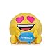 Emoji 7Inch/18cm Heart Eyes Love You X Emoji Soft Plush Toy