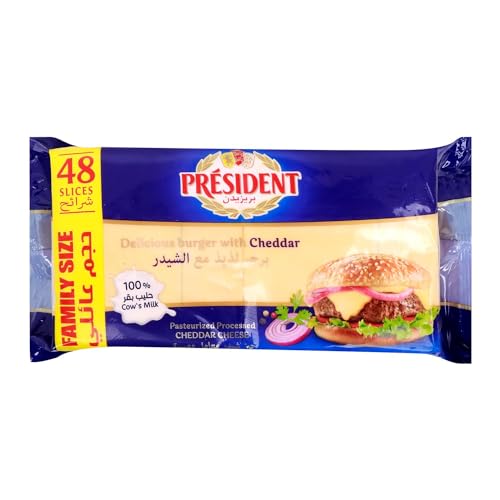 President Burger Cheese Slice 48 Slices 800 g