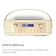 TechniSat Transita 130 - portables DAB+/UKW-Retroradio mit UKW Frequenzregler (Bluetooth-Audiostreaming, USB, Dot-Matrix LC-Display, Akku für bis zu 24 Stunden, Tragegriff, Kunstleder-Gehäuse) beige