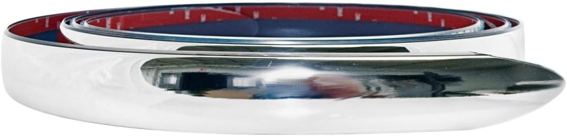 COWLES PRODUCTS COW38-650 2 in. Chrome GMC Body Side Molding with Die Cut Ends - 8 ft. - 2 Piece