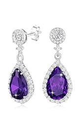 02.February-White Gold Plated | Amethyst