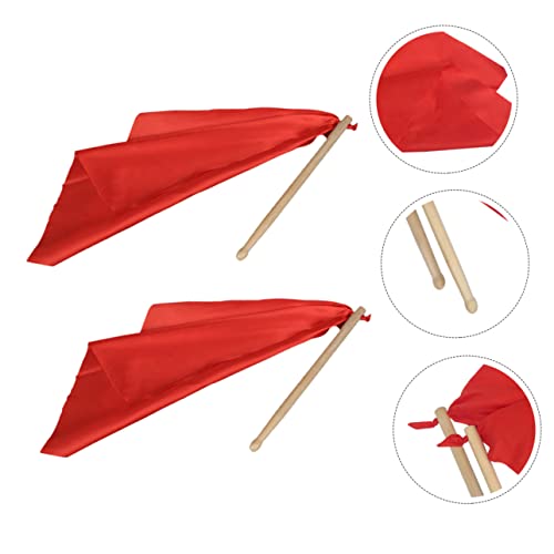 Baquetas para tambor de cintura FAVOMOTO color rojo miniatura 6