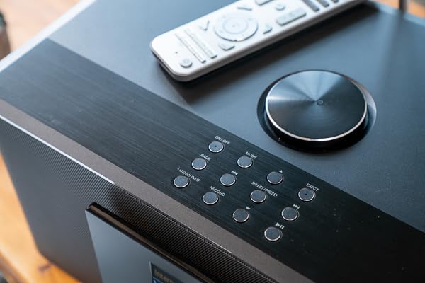 SANGEAN DDR-75 BT Premium All-in-One Musik System mit Internet-Radio, Musik-Streaming, DAB+, FM, AUX, USB – Einfache Bedienung via Control-App, Schwarz – Bild 7