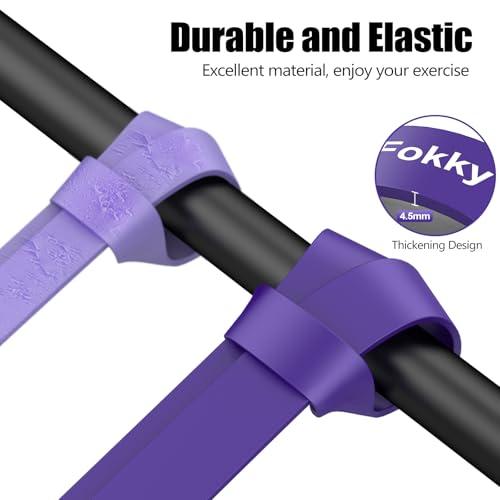 Fokky Resistance Bands Pull Up Bands Set, 5 Levels Resistance Bands set Men Women, Pull Up Assistance Bands with Door Anchor,Handles - Image 4