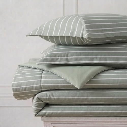 Nautica - Twin XL Reversible Comforter Set with Shams by Nautica - Used condition - Image 4