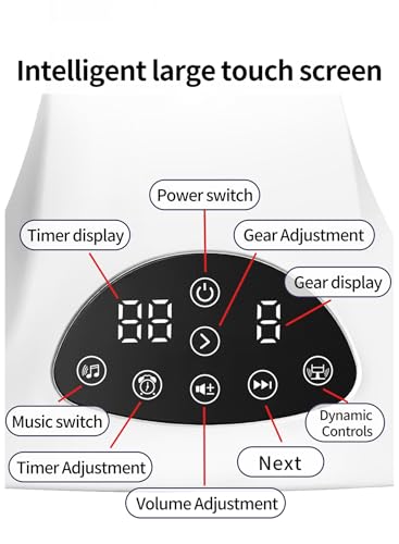 Electric Baby Rocker for Infants, Baby Swing with 5 Speeds, 8 Lullabies, Adapter & Battery Operated, Remote Control (grey)