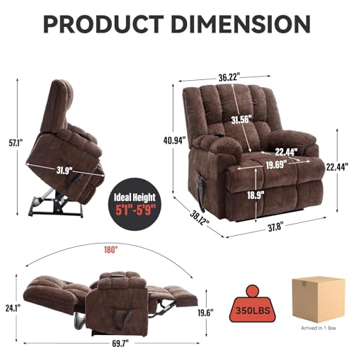Sillón Plegable con Calor y Masaje miniatura 2