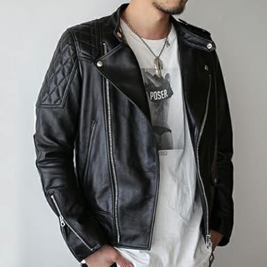 Amazon | [JAM HOME MADE] [ジャムホームメイド] レザー ライダース