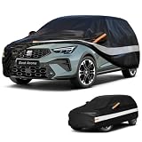 Holthly Autoabdeckung SUV Passend für Seat Arona（2017-2026） 10 Schichten