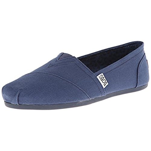 Image of Skechers Women's BOBS Plush Peace and Love,Navy /Navy,US 9.5 W