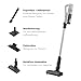 AEG 5000 Akku‑Staubsauger, kabelloser Staubsauger, Starker Digital‑Motor, MultiFloor‑Bodendüse für Teppich und Hartboden, bis zu 50 Min. Laufzeit, hygienische Staubentleerung, 18,5V, Weiß, AP51UH18ST