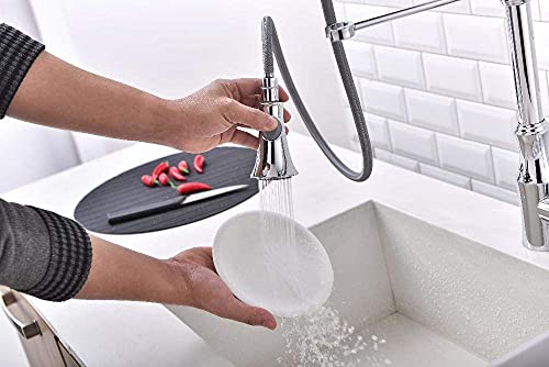 Grifo mezclador de cocina extraíble que elimina salpicaduras externas 3