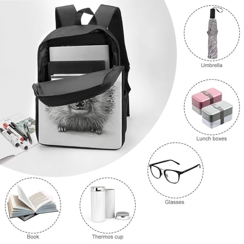 Sac à dos hérisson 3D pour enfant fini les cahiers pliés grâce au grand format - 3