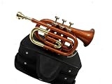 Pocket Trumpet Washington’s Birthday special Bb Pitch With Free Hard Case Mouthpiece Copper Color