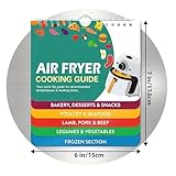 Air Fryer Recipe Book, Air Fryer Cookbook Air Fryer Cheat Sheet Magnets Cooking Guide Booklet, Air Fryer Accessories Times Chart Airfryer Cooking Guide - Image 7