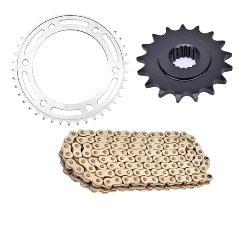 �I�[�g�o�C�g�����X�~�b�V�����`�F�[���ƃX�v���P�b�g�Z�b�g 525 16T 42T F800 GS K72 08-18 F800GS Adventure 13-18 F800GS Triple �ƌ݊�������(1set 525 HO chain)