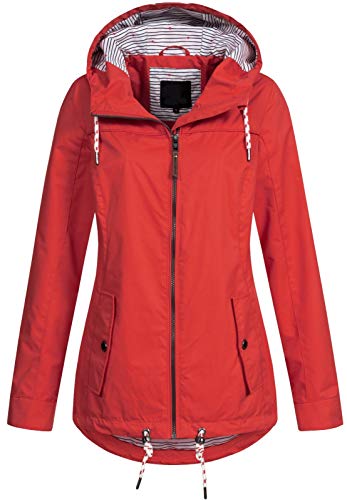 Top Fuel Fashion Damen Übergangsjacke Hiriart Parka mit Kapuze high Risk red S Cover