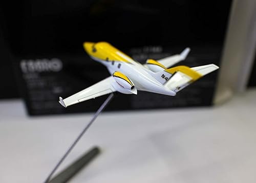 Miniatura 5 de Ebbro para Hondajet Private Business Jet Yellow 1144 fundido a presión Avión Modelo Avión
