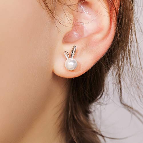 Boucles d'oreilles en argent sterling avec perles d'exception