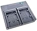 Dual USB Battery Charger for Canon BP-828 BP-827 BP-819 BP-808 XA10 HF20 HF10 HF100 HF100E HG20 HG21 HF G60 G50 G40 G30 G25 G21 G20 Series