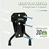 LitOrange 1 PCS EV Charging Cable Holder, Heavy Duty Wall Mount Bracket with Screws for Organizing Electric Car Charging Cables #4