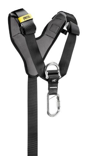 Petzl TOP Chest Harness Yellow and Black