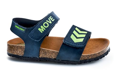 Sandale fille Pablosky Bio 519827 nu-pieds en cuir confortable