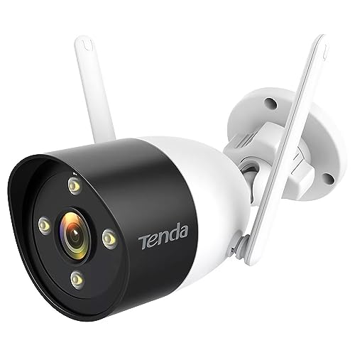 Güvenlik Kamerası Dış Wlan, 1080P IP Kamera, 30 m Tam Renkli Gece Görüşü, İki Yönlü Ses, Alarm Bildirimi, Kişi Tanıma ve Hareket Algılama, IP66, SD Kart ve Bulut ve Nvr Bellek, CT3