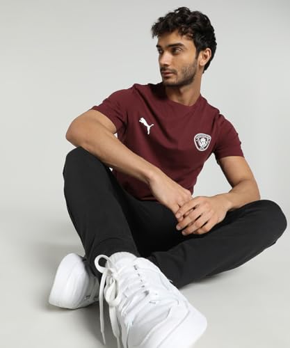 Image of Puma Men's Cotton Regular Fit T-Shirt